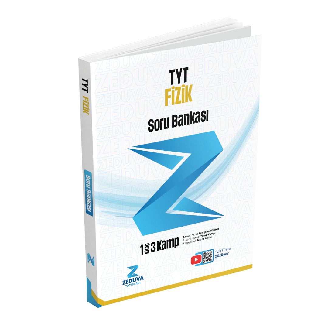 Zeduva Fizikfinito TYT Fizik 1 Kitap 3 Kamp Soru Bankası