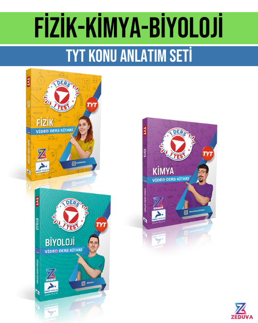 FİZİK KİMYA BİYOLOJİ TYT KONU ANLATIM SETİ