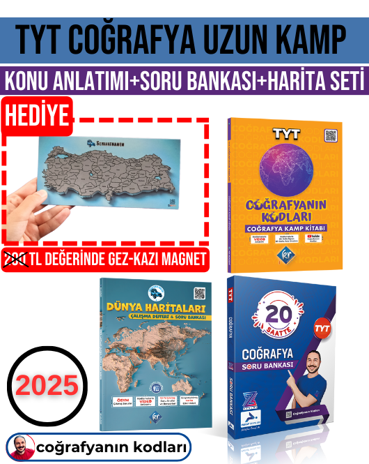 Coğrafyanın Kodları Uzun Kamp Seti