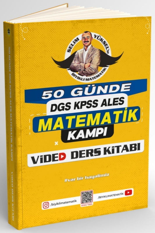 50 Günde DGS - KPSS - ALES Matematik Kampı Video Ders Kitabı Selim Yüksel