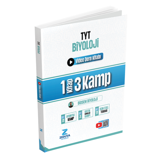 Biosem TYT Biyoloji 1 Kitap 3 Kamp Video Ders Kitabı