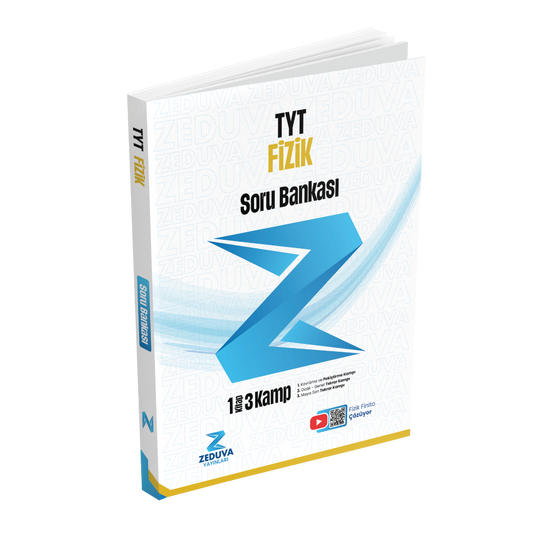 Zeduva Fizikfinito TYT Fizik 1 Kitap 3 Kamp Soru Bankası