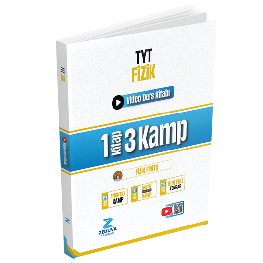 Fizikfinito TYT Fizik 1 Kitap 3 Kamp Video Ders Kitabı