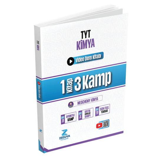 Meschemy Kimya TYT Kimya 1 Kitap 3 Kamp Video Ders Kitabı