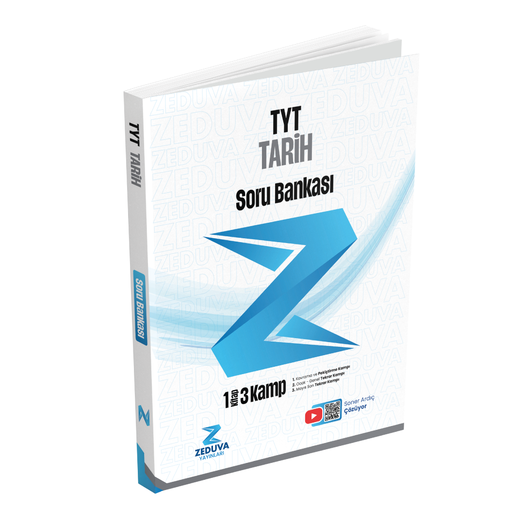 Zeduva TYT Tarih 1 Kitap 3 Kamp Soru Bankası Ardıç Tarih